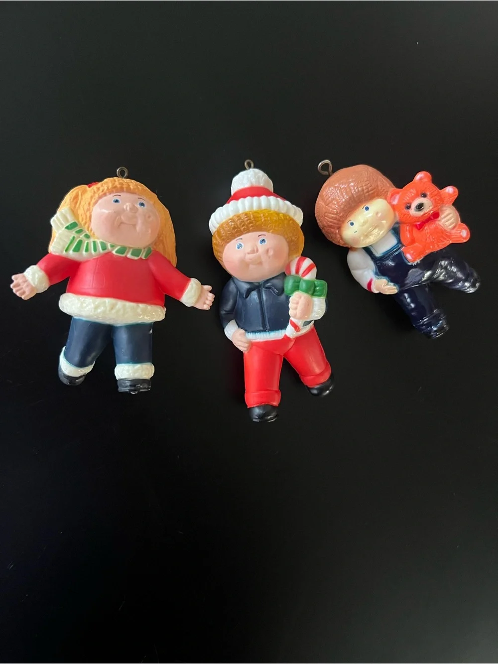 Vintage cabbage patch Christmas ornaments